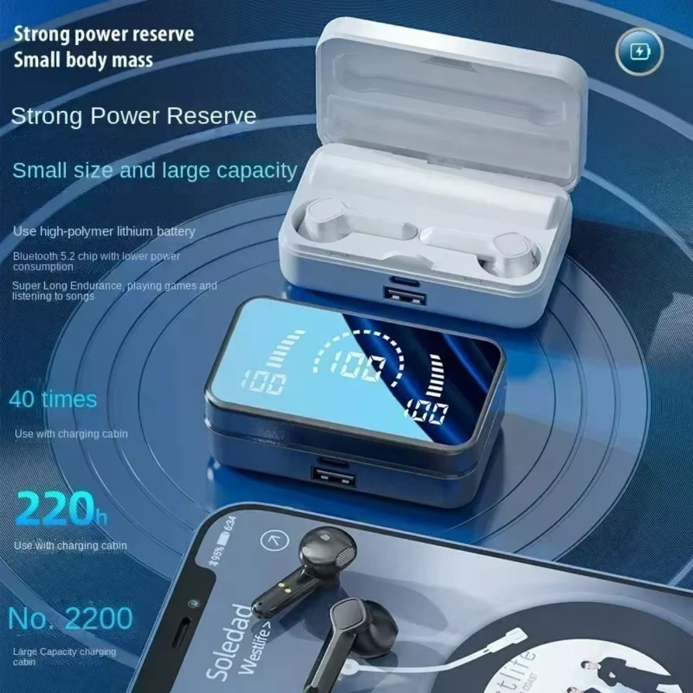QCY TWS S20 Earphone Bluetooth - огляд і ціна Wireless Earbuds Tws