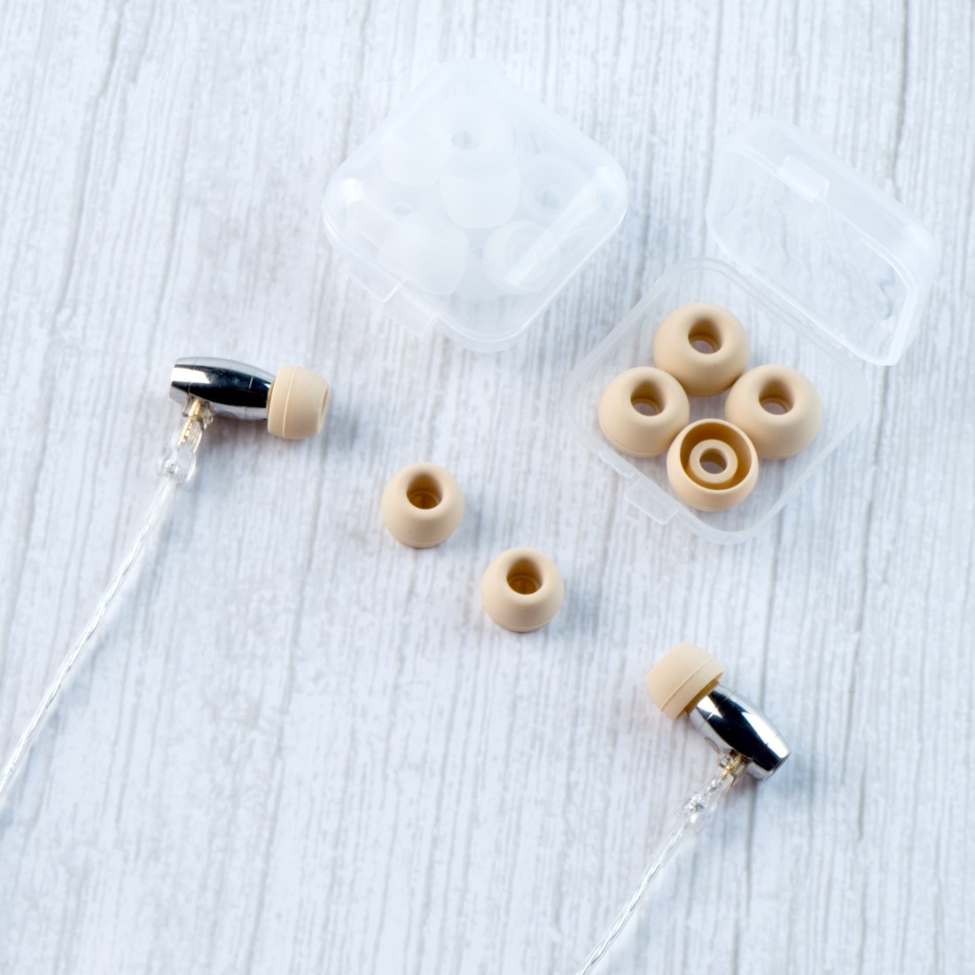 KBEAR Coffee Eartips Wired Hea - огляд і ціна Earphone Foam Tip