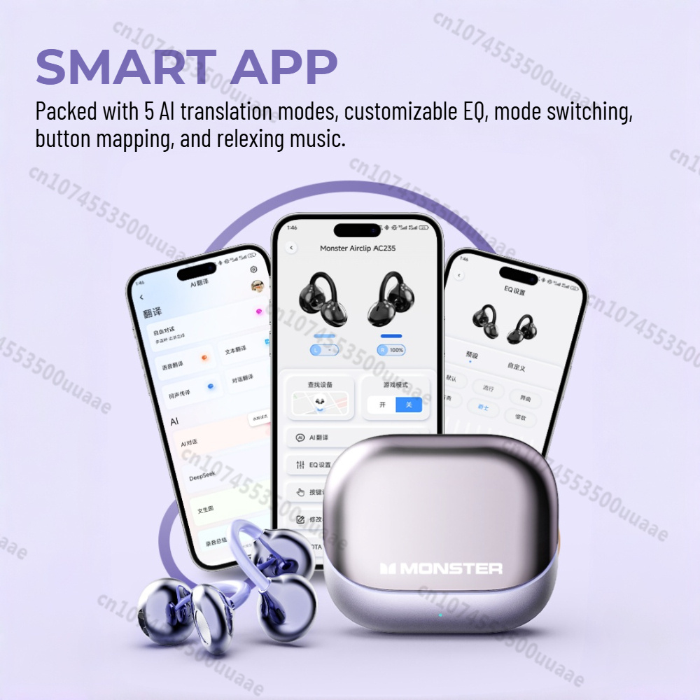 Monster AirClip AC235 Ear Clip - огляд і ціна Wireless Earbuds Tws