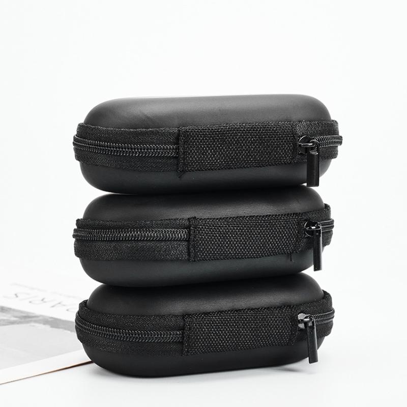 【F】Portable Hard Shell Earphon - огляд і ціна Headphone Case Hard