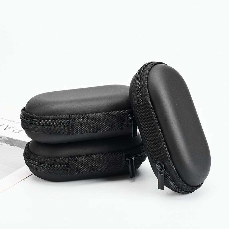 【F】Portable Hard Shell Earphon - огляд і ціна Headphone Case Hard