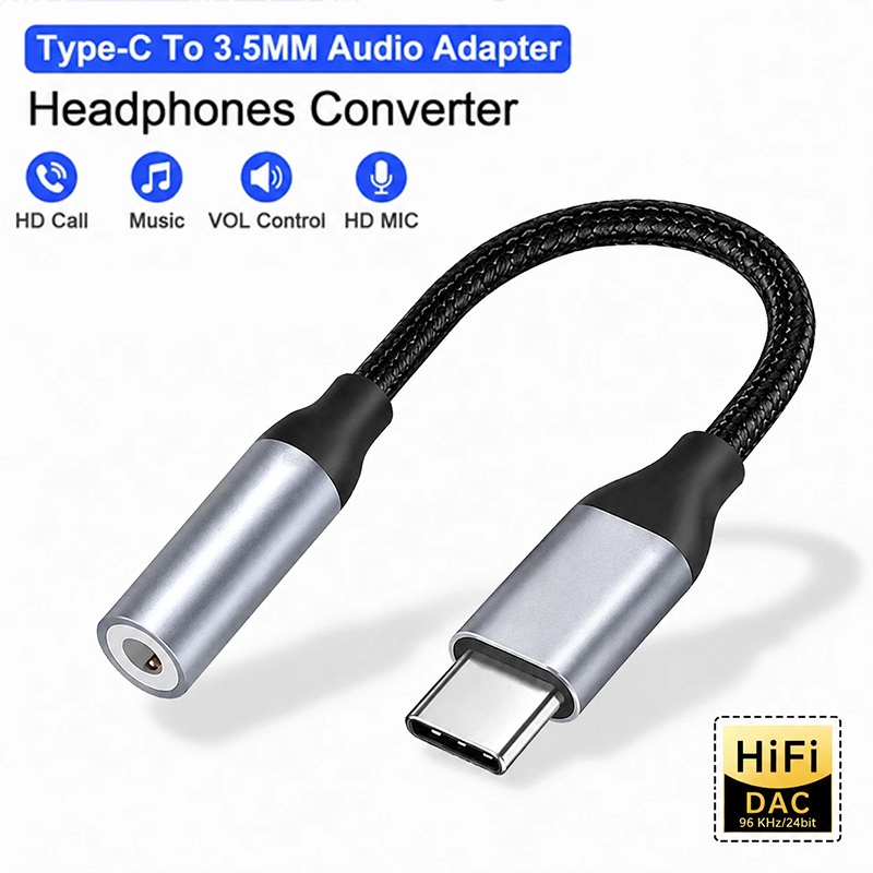 USB C Headphone Jack Adapter S - огляд і ціна Audiophile Headphone Wired